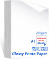 A3/A4/A5 Photo Paper 20Sheets, Waterproof Glossy for Photo Paper,230gsm Card Paper Inkjet Photo Paper. 