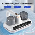 Intelligent Mite Remover Wireless Mite Remover Strong Beating Handheld UV Sterilizer For Household Bed Small Vacuum Cleaner. 