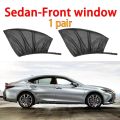2 or 4pcs screen window set premium window sunshade breathable mosquito net for front and rear windows, UV protection Accessorie.