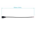 2 Pin USB DIY Power 5V 5A with 2-Position Spring Connector 20AWG USB Female Pigtail 2 Wire USB 2.0 Plug to Bare Open End Cable.
