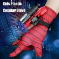 Spider Silk Launcher Hero Silk Glove Spiderman Cosplay Children's Toy Gift Spider-Man Web Shooter Dart Blaster Wrist Launcher. 