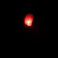 Sky lantern. 