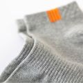 5 Pairs Fashionable Cloth Standard Boat Socks Spring And Summer Thin Style Mens Solid Color Socks Casual Sports Socks. 