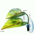 Pets Fish Tank Decor Betta Relax Play Plants Leaf Aquarium Decoration Fish Spawning Ornamental Artificial Leaf Hammock.