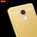 Honor 5C Aluminium Frame Gold Plated Mirror Back Cover. 