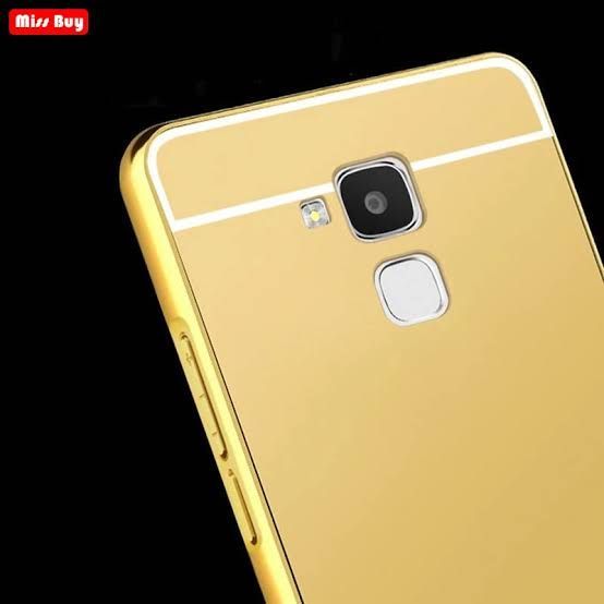 Honor 5C Aluminium Frame Gold Plated Mirror Back Cover