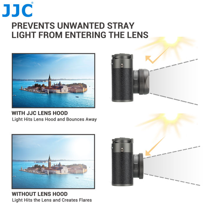 JJC%20Lens%20Shade%20with%20Lens%20Cap%20for%20%20X%20Half%20Camera%20Accessories%20Aluminum%20Alloy%20Metal%20Lens%20Hood%20with%20Lens%20Cover%20Dustproof%20-%20Image%204