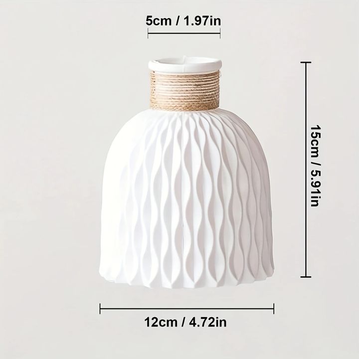 Pineapple%20Pattern%20Twine%20Imitation%20Ceramic%20Plastic%20Vase%20Simple%20Water%20Wave%20Pattern%20Flower%20Arrangement%20Vase%20Home%20Desktop%20Decor%20-%20Image%206