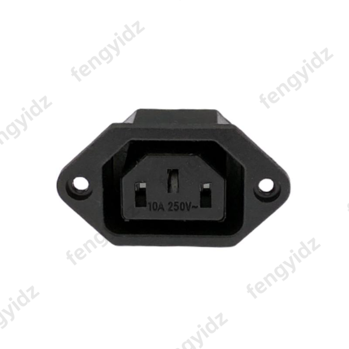 IEC320%20C14%20C13%20Electrical%20AC%20Socket%203%20Female%20Male%20Inlet%20Plug%20Connector%203pin%20Socket%20Mount%20-%20Image%202