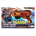 2 in 1 Shooter Gun  Shooter Blaster Water Crystal Ball & soft Bullet Gun Water Balls filled Bottle Toy for Kids. 