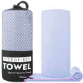 1-psc Microfiber Travel Towel, Quick Dry Towel Super Absorbent Compact Lightweight l for Beach, Gym, Pool, Bath, Yoga.