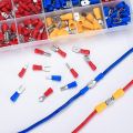 280 Pcs Electrical Cable Connectors Assorted, Insulated Wire Cable Crimp U-Type Fork Spade Butt Ring Connector Assortment Kit. 