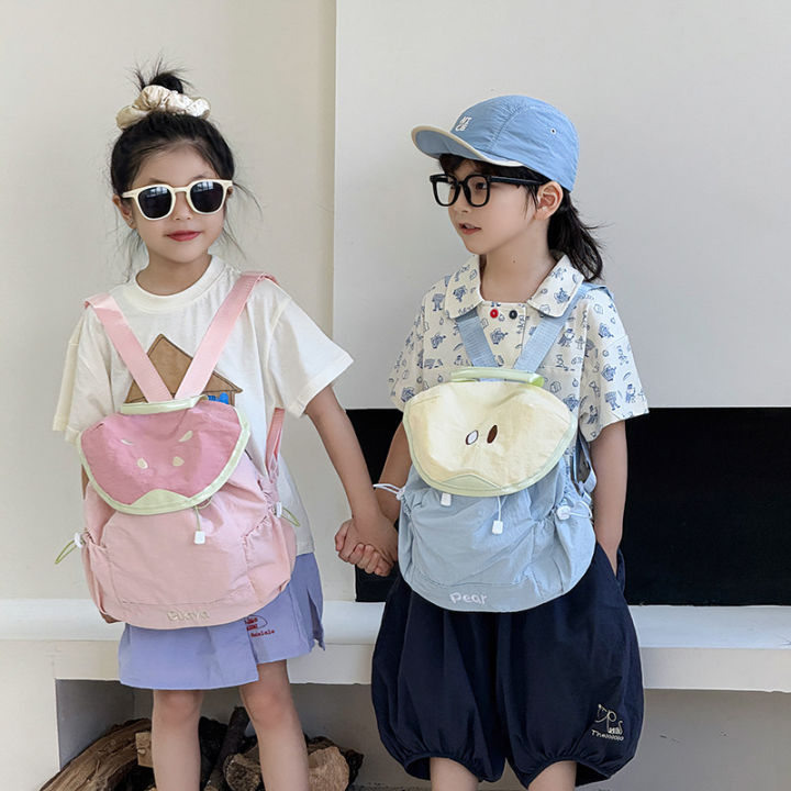 2026%20New%20Style%20Girls'%20Versatile%20Backpack%20Lightweight%20Nylon%20Patchwork%20School%20Bag%20Japanese-style%20Multi-pocket%20Small%20Backpacks%20-%20Image%203