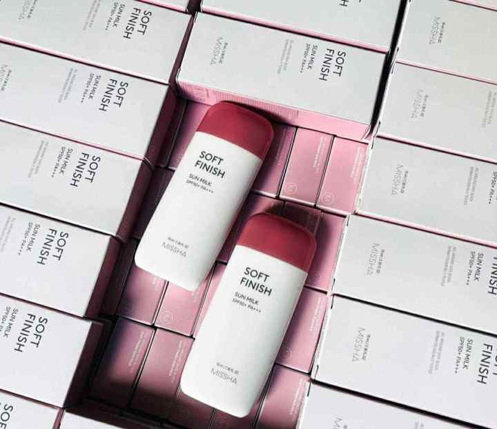 Missha Soft Finish sunscreen - 70 ml