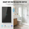 40A 8000W Tuya US WiFi Smart Water Heater Boiler Switch Air Conditioner Switch Works With Alexa Alice  Home. 