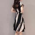 2025  Casual Maxi Dresses Summer Bohemian Floral Prints Dress O-Neck Short Sleeve Length Dress Fashion Women Business Dress. 