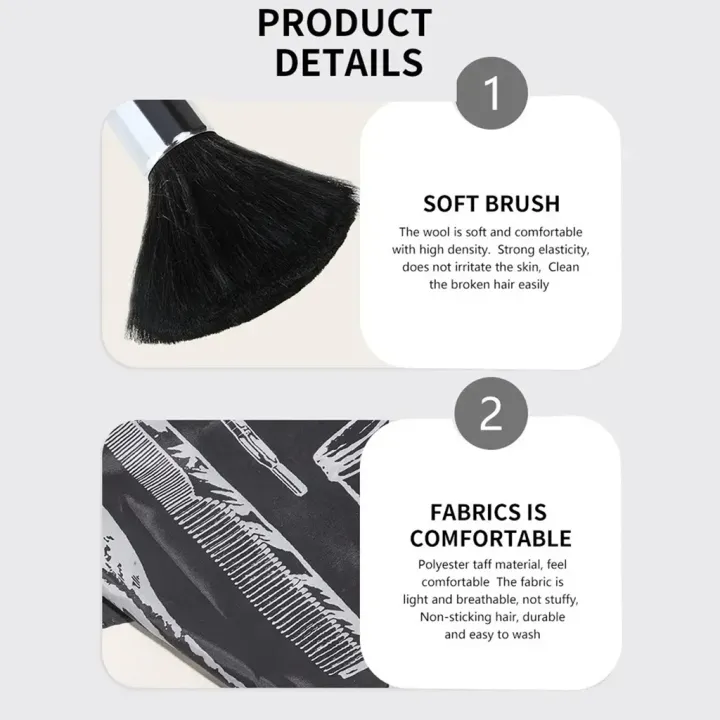 Barber%20wrap%20set%20Waterproof%20Hair%20Cutting%20Cape%20with%20Neck%20Duster%20Brush%20-%20Professional%20Barber%20Salon%20Hairdressing%20Apron%20Hair%20Stylists%20-%20Image%205