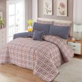 7 PC comforter sets 100% pure cotton  king size. 