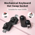 10/30/70/110pcs Kailh Hot-swapping PCB Socket for Outemu Cherry MX Switches Mechanical Keyboard Axis Hot Swap Dock DIY Connector. 