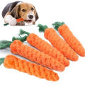 1pc Pet Knot Toy for Dog and Cat Carrot Shape Dog Chew Toys Cotton Rope Toys for Indoor Dogs Cat Toys Dog Accessories.