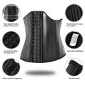 25 Steel Bones Latex Waist Trainer Corset Shapewear Slimming Belly Women Body Shaper Modeling Strap Reductive Girdle.