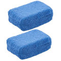 1/20pcs Car Wax Applicator Pads Microfibre Polishing Sponges Soft Auto Detailing Waxing Sponge Cleaning Foam Car Paint Care Pad.