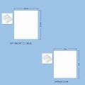 50/100PCS Extra White Large Garbage Bags, Thickened Transparent, Disposable Hotel Storage Plastic Bag for Kitchen,trash Dustbin.
