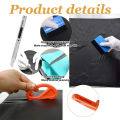 Auto Vinyl Wrap Tools Kit Car Window Tinting Film Installation Felt Squeegee Vinyl Tinting Kit Wrapping Spatula Covering Tools.