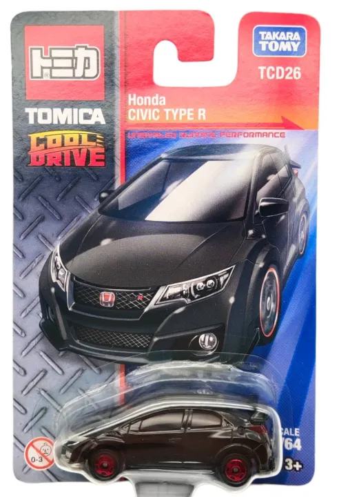 Takara%20Tomy%20Tomica%20cool%20drive%20set%201/64%20#%20tcd26%20Honda%20Civic%20Type%20R%20860556%20#%20-%20Image%202