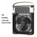 New 3 In 1 Fan AIr Conditioner Household Mini Air Cooler LED Night Light Portable Humidifier Air Adjustment Fan Office Home Fan. 