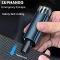 A4 Car Window Breaker Portable Seatbelt Cutter Glass Breaking Tool Stick Life Saving Safe Escape Rescue Tool Safety Hammer. 