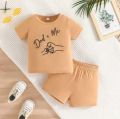 Baby Boy Dresses T-shirt And Short Pant For Kids Baby Boys And Baby Girls Summer Collection Round Neck Short Sleeves Tee Top's Clothes Set Dresses Outfit Suit For Unisex Jannat Store. 