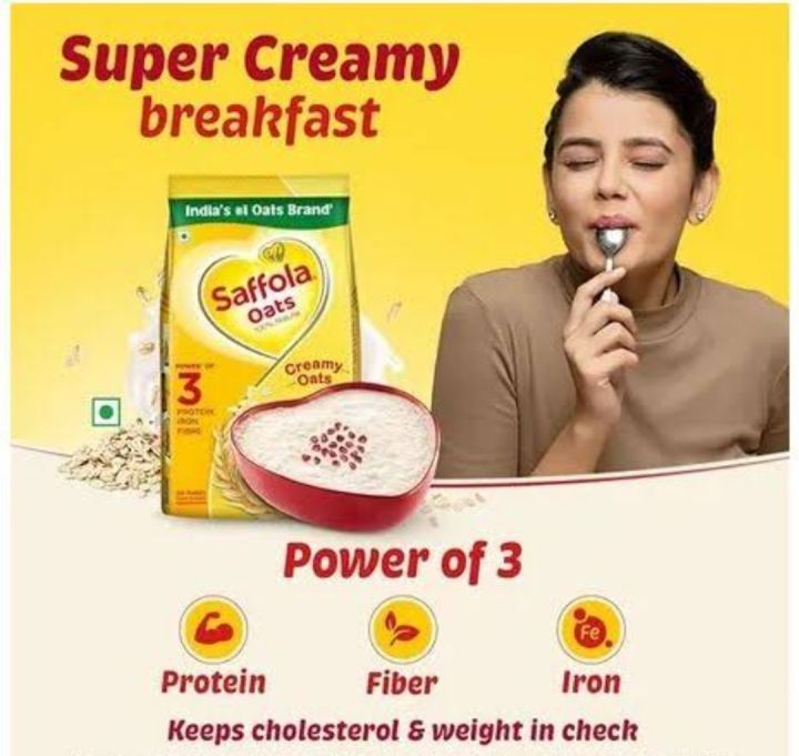 Saffola%20Oats%20100%25%20Natural%20Creamy%20Oats%201kg%20-%20Image%203
