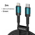 Toocki PD 20W USB C To Lightnin Cable For iPhone 15 14 13 12 11 Pro XS 8 Type C To Lightning Cable Data Wire Fast Charging Cable. 