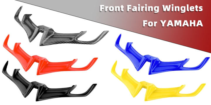 Motorcycle Front Fairing Winglet For YAMAHA R15 V3 2017 2018 2019 2020 ...