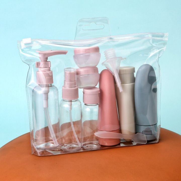 11pcs%20Travel%20Bottles%20Set%20With%20Storage%20Bag%20Travel%20Size%20Empty%20Liquid%20Cream%20Lotion%20Containers%20Fine%20Mist%20Spray%20Bottle%20Squeeze%20Tubes%20-%20Image%203
