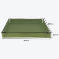 Portable Camping Shower Tent Floor Base Outdoor Tent Shower Tray Foldable Shower Basin Pan Pets Bath Basin Base For Beach Travel.