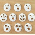 10Pcs Mini Flower Leaf Butterfly Micro Polymer Clay Cutters Set Tiny Jewelry Making Tools for Earrings Clay Molds.