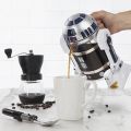 960ml Moka Hand Coffee Maker R2-d2 Cartoon Star Wars Robot Office Home Manual Thermal Stainless Steel Pressing Mini Coffee Pot. 