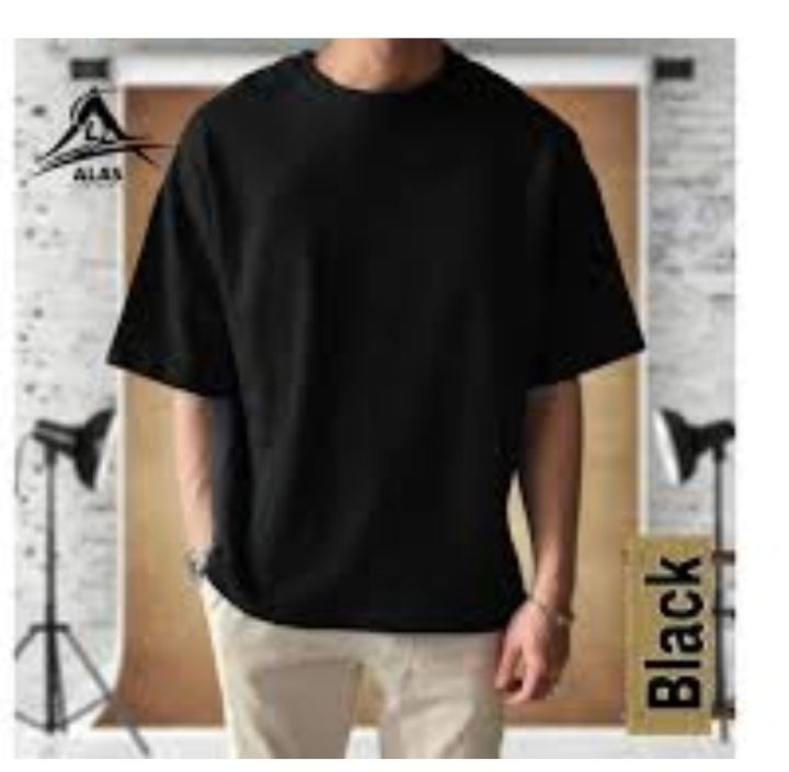 Premier%20Quality%20Drop%20%20Shoulder%20Cotton%20T-Shirt%20For%20Men%20-%20Image%202