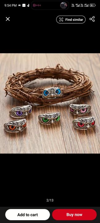 New%20Men's%20Trend%20silver%20color%20owl%20Eagle%20Head%20ring%20for%20You%20love%20one's%20Best%20gift%20-%20Image%209