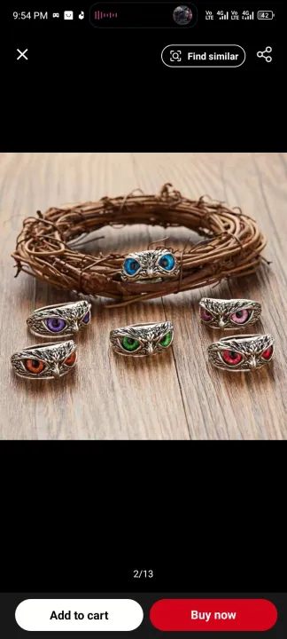 New%20Men's%20Trend%20silver%20color%20owl%20Eagle%20Head%20ring%20for%20You%20love%20one's%20Best%20gift%20-%20Image%209