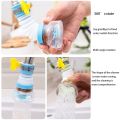 SMART 360 Degree Water Filter Silicone Kitchen Shower Fan Faucet 360 Flexible Kitchen Faucet water Tap Shower Head Water Filter Sprink. 