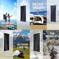 1000W Solar Panel 12V Solar Cell 10A-100A Controller Solar Plate Kit For Phone RV Car Caravan Home Camping Outdoor Battery. 