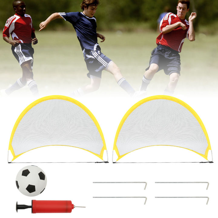2Pcs%20Football%20Goals%20Portable%20Lightweight%20Goal%20Set%20for%20Training%20and%20Pickup%20Games%20Sports%20Foldable%20Pop-Up%20Dome%20Shaped%20Goals%20-%20Image%203
