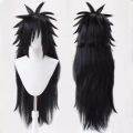 Uchiha Madara Cosplay Wigs Long  Heat Resistant Synthetic Hair Game Anime Wigs. 