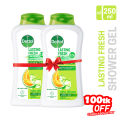 Buy 2 Get 100tk Off - Dettol Lasting Fresh Bodywash 250ml with 12 Hour Odour Protection. 