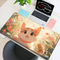 Anime Xxl Mouse Pad Gaming Accessories Cartoon Cat Keyboard Mousepad Gamer Desk Mat Cute Computer Offices Pc Cabinet Kawaii Mice. 