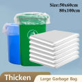 50/100PCS Extra White Large Garbage Bags, Thickened Transparent, Disposable Hotel Storage Plastic Bag for Kitchen,trash Dustbin.