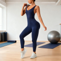 Trendy Bodysuit Sportswear Woman Gym Jumpsuits Sport Pants Seamless Woman Clothing Yoga Clothes Female Fitness Overalls Leggings.